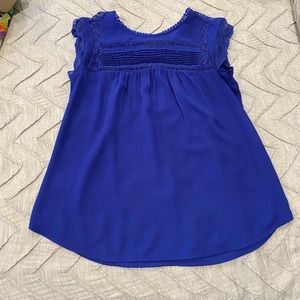 Meadow Rue lace detail top from anthropologie